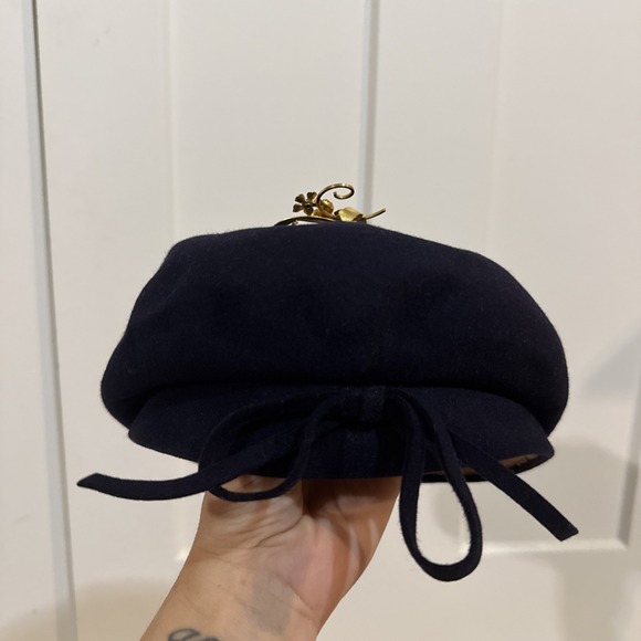 Vintage 1940's Stetson Hat Women's 22.5 VTG - Picture 1 of 7